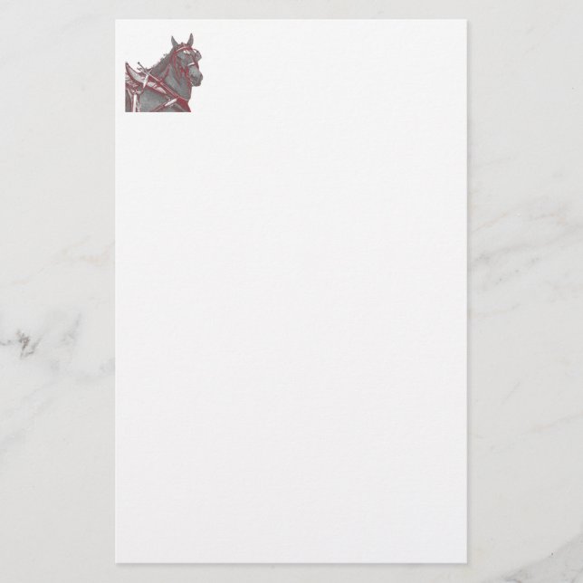 Percheron Stationery Brevpapper (Framsida)