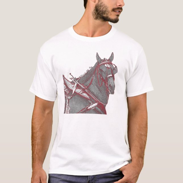 Percheron T-tröja T-shirt (Framsida)
