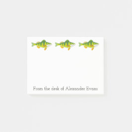 Perchfiske Post-it Block