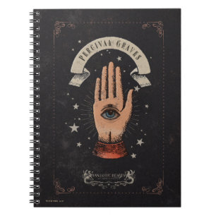 PERCIVAL GRAVES™ Magic Hand Graphic Anteckningsbok Med Spiral
