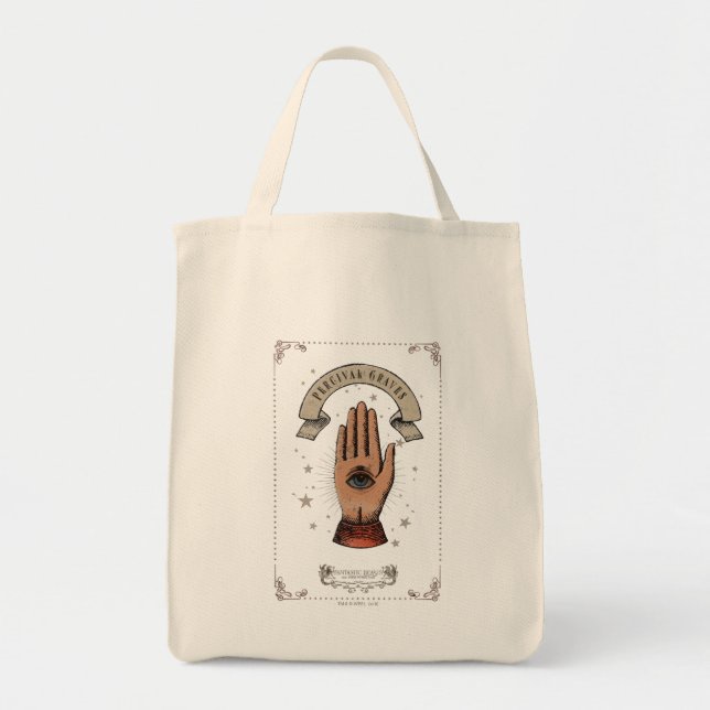 PERCIVAL GRAVES™ Magic Hand Graphic Tygkasse (Framsidan)