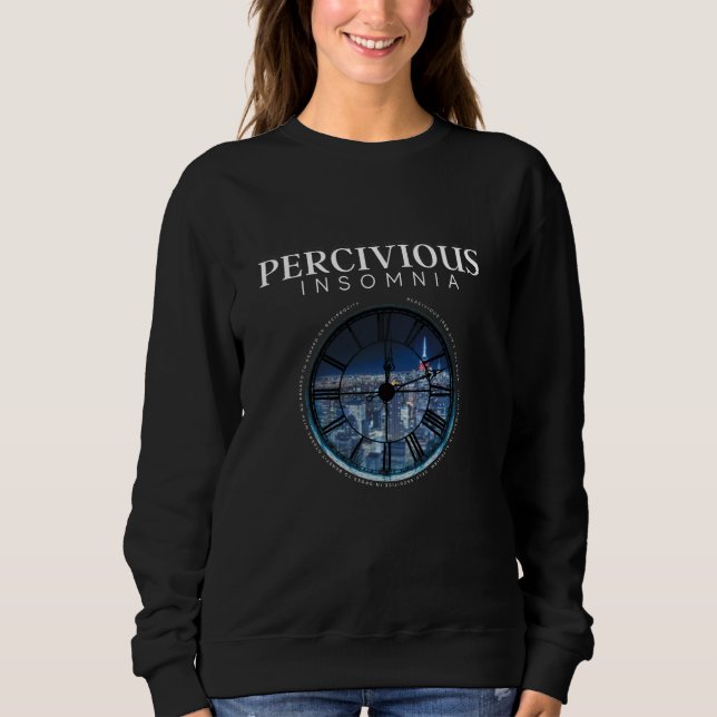 Percivious Women's Basic Sweatshirt T Shirt (Framsida)