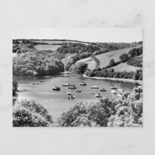 Percuil River Cornwall Vykort