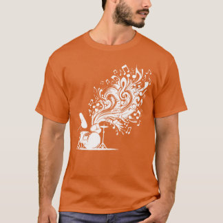 PercusLakan Music Ljud Eplosion for Music for T Shirt