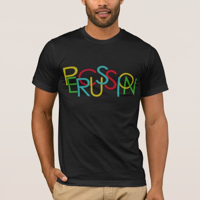 Percussion Brev Tee Shirt (Framsida)