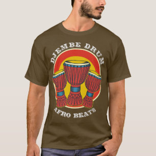 Percussion DjembeJembe Drum Afrobeats Kärlek Afric T Shirt