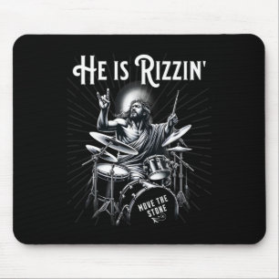 Percussion Drum Funny Rizz Han är Rizzin Jesus Dru Musmatta