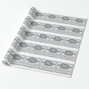 Percussion-licens Presentpapper