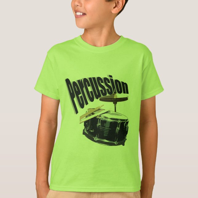 Percussion/Snare Tee Shirt (Framsida)