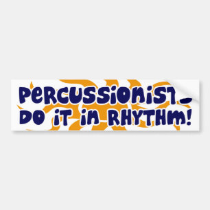Percussionistrytm Bildekal