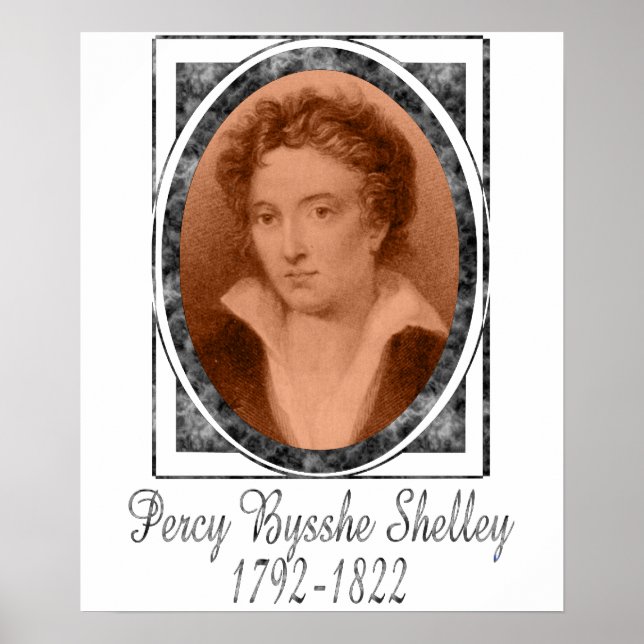 Percy Bysshe Shelley Poster (Framsidan)