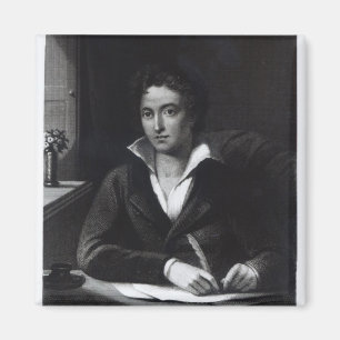Percy Bysshe Shelley som inristas av William Holl Magnet