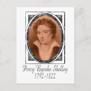Percy Bysshe Shelley Vykort