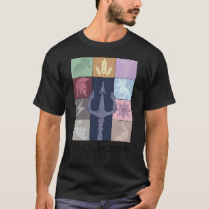Percy Jackson Camp Half Blood och Olympierna Er T Shirt