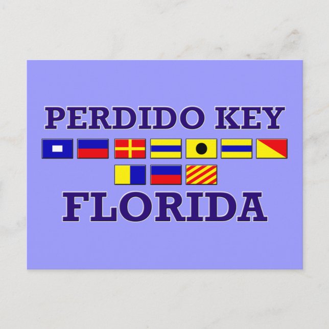 Perdido Nyckel vykort (Framsida)