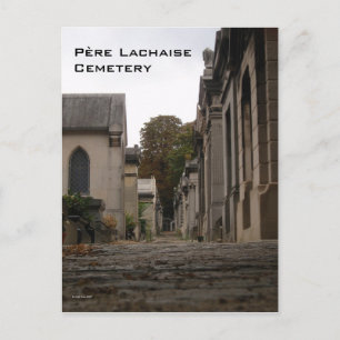 Père Lachaise Cemetery vykort