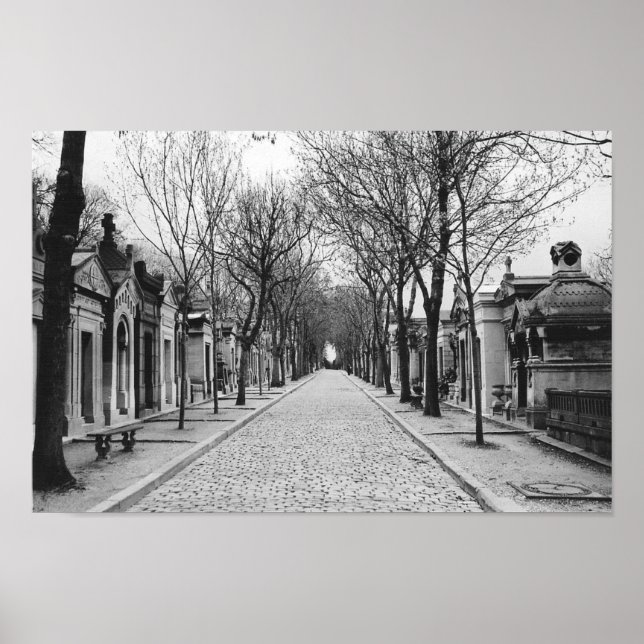PERE-LACHAISE PATHWAY POSTER (Framsidan)