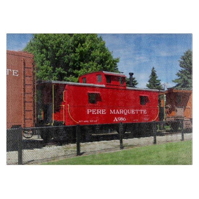 Pere Marquette Caboose A986-skärningspanel (Framsidan)
