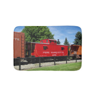 Pere Marquette caboose bathmat Badrumsmatta