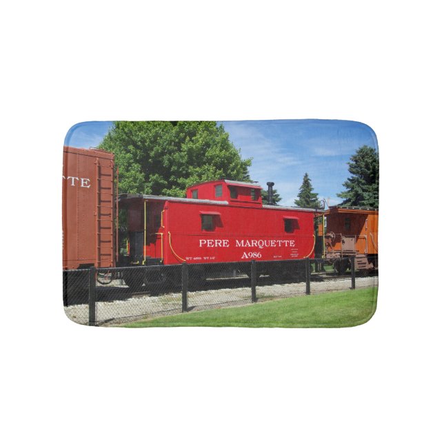 Pere Marquette caboose bathmat Badrumsmatta (Framsidan)