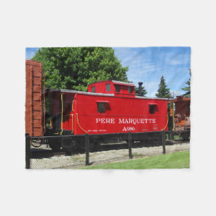 Pere Marquette caboose fleece filt