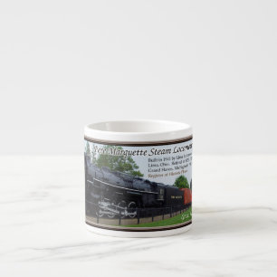 Pere Marquette Locomotive 1223 espresso mugg Espressomugg