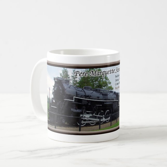 Pere Marquette Steam Locomotive mugg (Framsida vänster)