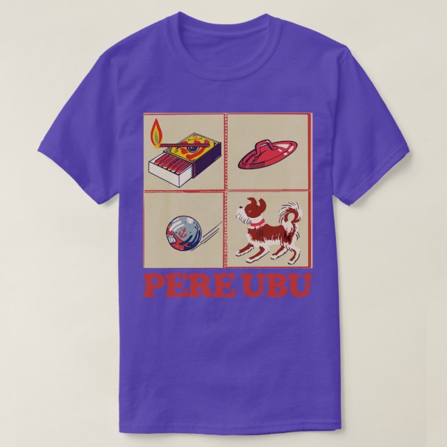 Pere Ubu Original Fläkt Artwork 2 T Shirt (Design framsida)