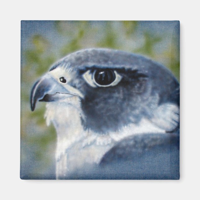Peregrine-airbrush Magnet (Framsidan)
