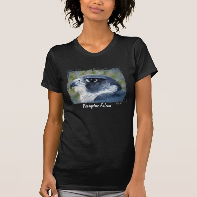 Peregrine-airbrush T-shirt (Framsida)