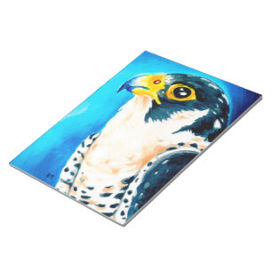 Peregrine Falcon Art Anteckningsblock