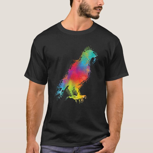 Peregrine Falcon Bird anka hawk Fågelskådare T Shirt (Framsida)