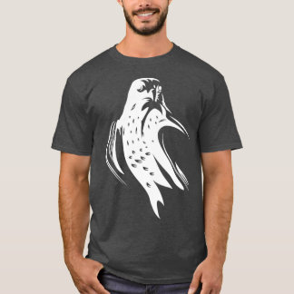 Peregrine Falcon Bird Print T Shirt