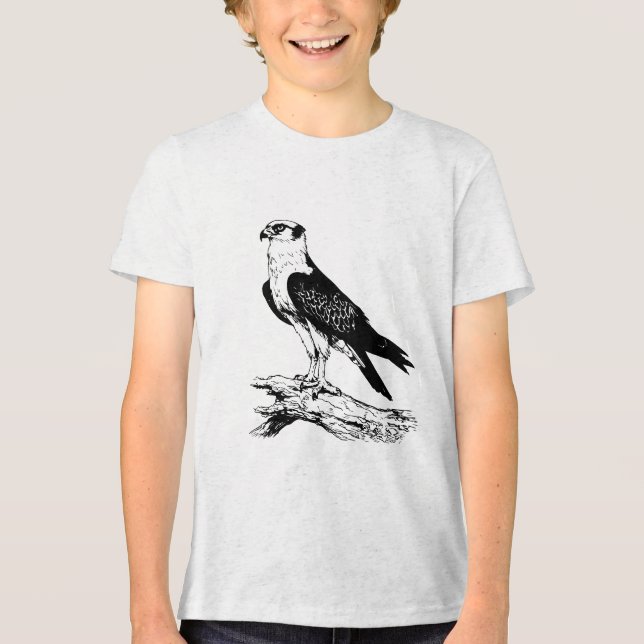 Peregrine falcon   Boys' T-Shirts (Framsida)