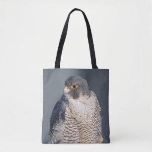 Peregrine Falcon längs Hudson River Tygkasse