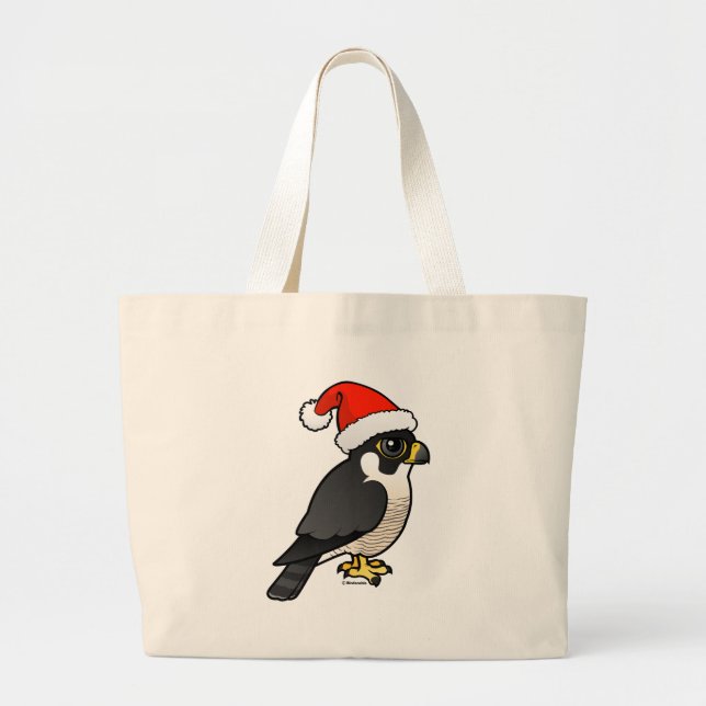 Peregrine Falcon Santa Jumbo Tygkasse (Framsidan)