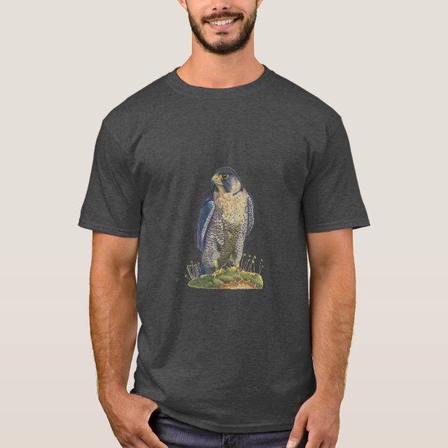 Peregrine falcon t-shirt (Framsida)