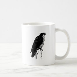 Peregrine falk (illustrationen) kaffemugg