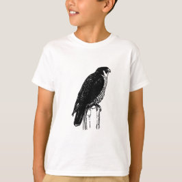 Peregrine falk (illustrationen) t shirt