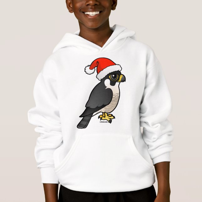 Peregrine falk Santa T-shirt (Framsida)