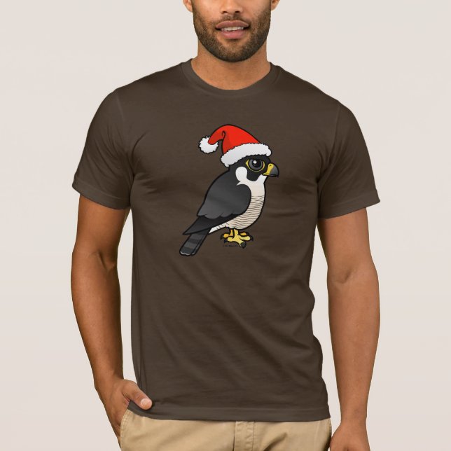 Peregrine falk Santa T-shirt (Framsida)
