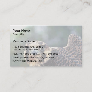 Peregrine falk visitkort