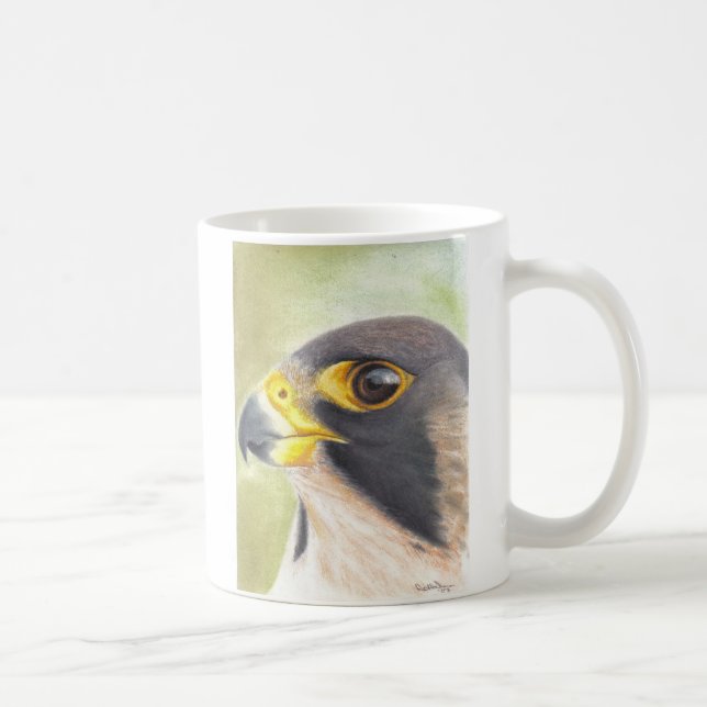 peregrine falkmugg kaffemugg (Höger)