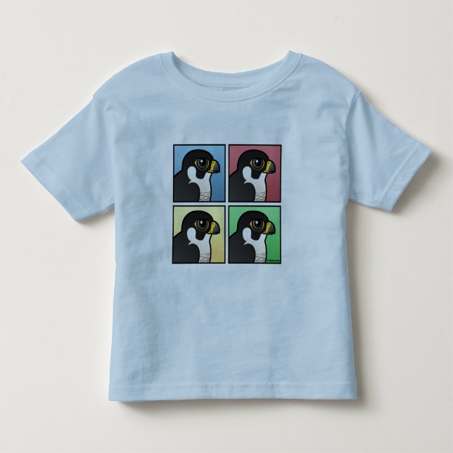 Peregrine för fyra färg tee (Framsida)