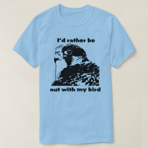 Peregrine skjorta för falkFalconry T T-shirt