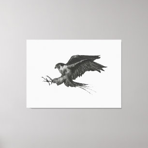 Peregrinefalk canvastryck