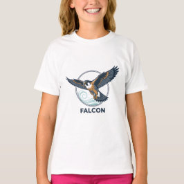 Peregrinefalk T-Shirts för tjejer
