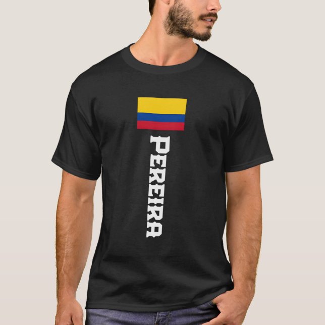 Pereira Efternamn Colombia för T Shirt (Framsida)