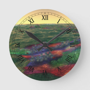 Perelandra Clock Rund Klocka