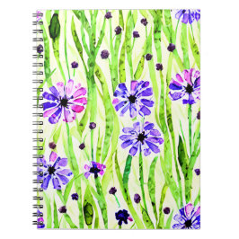 Perennial Geranium Anteckningsbok